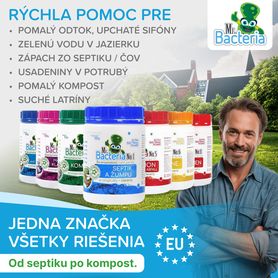 Baktérie pre Vašu DOMOVÚ ČISTIAREŇ ODPADOVÝCH VÔD 500g