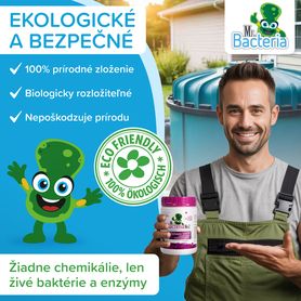Baktérie pre Vašu DOMOVÚ ČISTIAREŇ ODPADOVÝCH VÔD 500g
