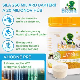 Baktérie pre Vašu LATRÍNU 500g