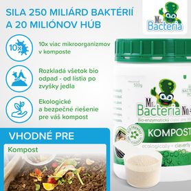 Baktérie pre Váš KOMPOST 500g