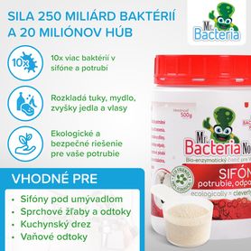 Baktérie pre Váš SIFÓN, POTRUBIE, ODPAD 500g
