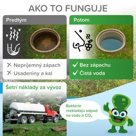 Baktérie pre Váš SEPTIK A ŽUMPU 500g