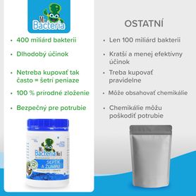 Baktérie pre Váš SEPTIK A ŽUMPU 500g
