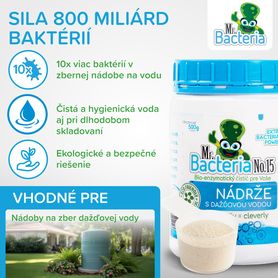 Baktérie pre Vaše NÁDRŽE S DAŽĎOVOU VODOU 500g