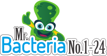 Mr. Bacteria No. 1-14